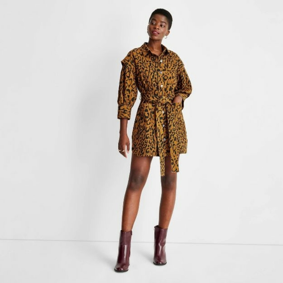 Long Sleeve Utility A-Line Dress: Future Collective w/ Kahlana Barfield × Target - Picture 2 of 3